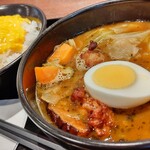 CoCo Ichiban Ya Raundo Wan Akita Ten - ローストチキンスープカレー  966円