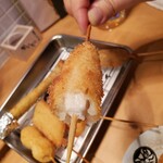 Kushi Katsu Arata Shibuya Parco Ten - とり肉。