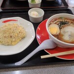 Ramen Senmon Ten Yumeya Kurayoshi Ten - ハーフセット600円(税別)