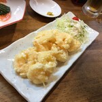 Canton Shuka Yuu - R.1.9.21.昼 海老の天ぷら 900円税別