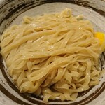 Durumen Ikeda - 塩つけ麺  麺アップ