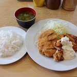 洋食キッチン 基 - 豚ひれかつチキン南蛮（800円）