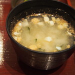 Drive-in Ito Buta-don Meijin Shinchitosekuko Ten - 味噌汁