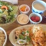 G831 Natural Kitchen & Cafe - 一汁七菜ランチ