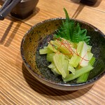 Gokujou Niku × Umai Seafood o Kurau Private rooms Izakaya Totoro Sapporo Ten - ・セロリの浅漬け