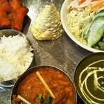 Namaste India Restaurant - ２種カレーセット