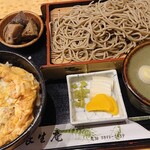 Chosei An - ミニカツ丼＋もり蕎麦セット