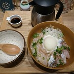 こめらく お茶漬けといろどり唐揚げ - 