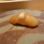 Sushi Sanpuku - 帆立醤油漬け 202003