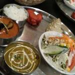 Namaste India Restaurant - ２種類カレーセット