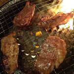 Yakiniku Oozeki Hon Ten - カルビとハラミだよ。