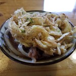 うどん屋 源さん - 肉天ぷら　640円