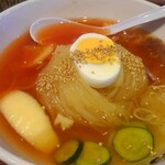 Yakiniku Korean cold noodles Yamanaka Ya Yamagata Nishi Bypass Ten - 冷麺