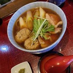 手打ちそば無着庵 - 料理写真:特選 鴨南蛮そば