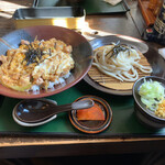 Tokachi Sanzoku Udon Honpo - 親子丼とミニうどん…1,050円