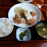 Oshokuji Dokoro Minori - チキンタルタル定食500円