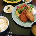 清旬の郷 - アジフライ定食