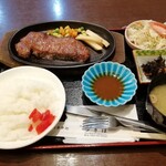 Oshokuji Dokoro Ukiha - 和風ステーキ定食です。(2020年3月)