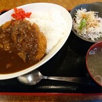 居酒屋一球入魂 - カツカレー定食(700円)