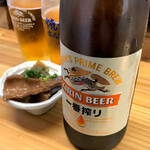 Yakiniku Mantaku - ＊瓶ビール（大瓶）（¥550）