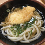 つるまる - かけうどん＋ささみ天ぷら