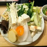 Shunsai Shabu Ju Yume Taun Hatsukaichi - ランチ食べ放題の野菜