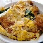 Komagata Ken - カツ丼　にらが入るの珍しい