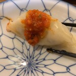 E Machida nanoni Nepal Gyoza Sakaba Solti - このソースがスパイシーで絶品