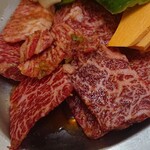 House Yakiniku Tei - カルビ定食 1,600円(税込) 