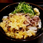 Sanuki Udon Taishi Tokyo Mentudan - 肉ぶっかけ　冷し　