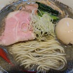 Chuka Sobaya Wabon - 純煮干ラーメン¥800＋味玉¥100