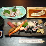 まるみつ寿司 - 料理写真:旬の魚介を使った　おまかせコース　3150円