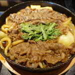 木曽路 - 上すきやき定食【和牛霜降肉】(税込 2,750円)アップ