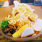 Oyobe Kurashiki Ten - いなか冷800円1.5玉 半カレー丼270円 