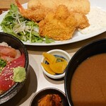 栄友水産 - MIXフライ定食