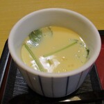 Sagami Sennonji Ten - お昼のサガミセット 1,180円（税別）の 茶碗蒸し。　　　　　2020.06.02