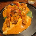 Blue Papaya Thailand Azabu Juban Ten - エビ