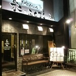 Sumibi Kushiyaki Dining Fukuro - アーケード街にあるお店の外観