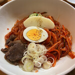 Pyongyang Korean Cold Noodles Shokudoen - ビビン麺