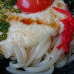 明礬うどん - ・ぜんぜんフヤケ具合が無い麺