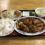 Chuka Hanten Manchuria - 酢鶏定食