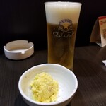 Chuka Ya Ran - 生ビール 480円(お通し 100円)