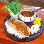 Ootama Curry - 大玉カレー、豚バラ