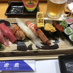 Sakae Zushi - 特上にぎり(3,500円)