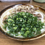 うどん・そば 恵比寿 - 青ネギを少しだけオン