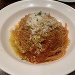 Pizzeria Gitaro Akasaka Ten - 生姜入り　辛いトマトソース　スパゲッティ