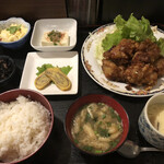 Katei Ryori Fuu - 唐揚げ定食650円