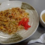 喫茶 ほほえみ - 料理写真:五目チャーハン(500円税込) ドリンクも付きます。