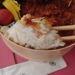 Kaika Ken - 「ソースカツ丼」900円　ご飯アップ