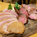 Sumibi Bistro Gobaru Takadanobaba Ten - 本日の3種盛り